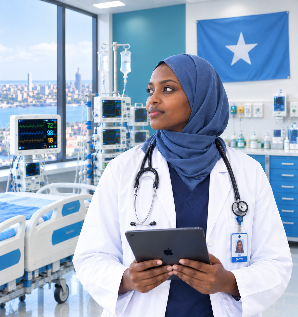 Medical equipment supplier for hospitals and healthcare facilities in Somalia
